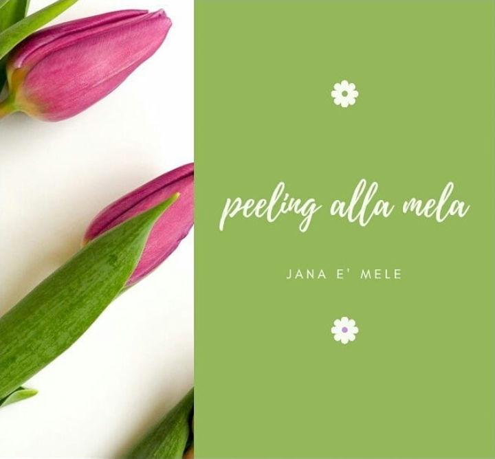 peeling alla mela